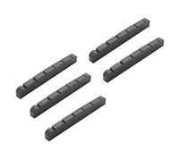 Uikdjgu 5X Tuerca Ranurada Autolubricante Negra PT500000 XL