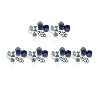 Uikdjgu 6 Juegos de Herramientas Eléctricas de 12V CC, Taladro Manual, Placa de Protección de Batería de Iones de Litio, Caja de Circuito de Litio 18650, Carcasa