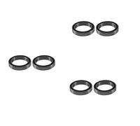 Uikdjgu 6 Piezas de Rodamiento de Bolas de Cerámica Fit Rotor Bb30 / Pf30 / 386 / Soporte Inferior Derecho