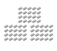Uikdjgu 60 Piezas 24 mm x 11 mm x 10 mm Consola Mezcladora Deslizador Fader Perillas de Repuesto para Potenciómetro Perilla Gris Marca Negra