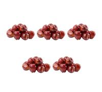 Uikdjgu 60 Piezas de Manzanas de Frutas Falsas Manzanas Artificiales Simulación Realista Manzanas Rojas Decoración de la Casa para la Naturaleza Muerta Decoración de la Cocina