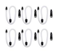 Uikdjgu 6X Tubo Flexible Boquilla de Melódica ÓRgano Bucal Accesorios de Instrumentos Musicales para Melódica de 32/37 Teclas