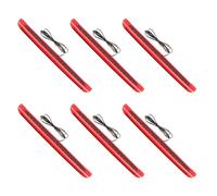 Uikdjgu 6X Universal Car Motorcycle Rojo 12V 20 LED 3RD High Mount Brake Tail Stop Light