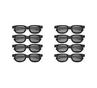 Uikdjgu 8 Uds. Gafas 3D Pasivas Polarizadas para Pantalla Cine IMIX