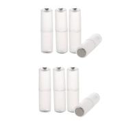 Uikdjgu 8 x Caja de Adaptador Convertidor Bateria AAA a AA Caja Cilindrica