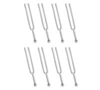 Uikdjgu 8X 440Hz Diapason de Acero Inoxidable de Tono A Sintonizador Instrumento Musical Regalo