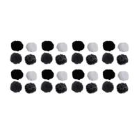 Uikdjgu 8X Universal Lavalier MicróFono Furry Parabrisas Fur Windshield Wind Muff Soft para Lapel Lavalier Mic 5Mm
