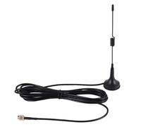 Uikdjgu Antena gsm de 433 MHz y 5 Dbi, Conector Macho SMA, Base Magnética para Radioaficionado, con Cable de 3 Metros