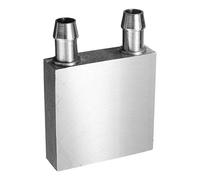 Uikdjgu Bloque de Enfriamiento de Agua de Aluminio 40X40X12Mm Refrigerador para Computadora CPU Radiador