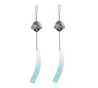 Uikdjgu Carillón de Viento Japonés, Carillón de Viento de de Hierro Fundido del Sur, Hermoso Carillón con Dije para el Hogar