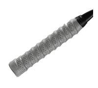 Uikdjgu Cinta Absorbente del Sudor para Raqueta de Bádminton, Goma Adhesiva para Caña de Pescar para Raqueta de Tenis, Cinta Antideslizante para Bádminton Gris