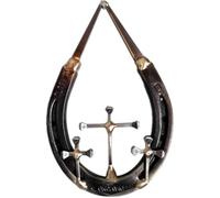 Uikdjgu Decoración de Pared con Clavos de, Escultura Artística de Letrero Colgante de Pared de Metal para Decoración de Exteriores de Jardín de Pared