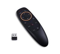 Uikdjgu G10S RatóN de Aire Control Remoto por Voz 2.4G Receptor USB para Android TV Box PC Gyro Sensing Mini Control Remoto Inteligente InaláMbrico