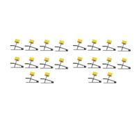 Uikdjgu Juego de 20 Uds. de Localizador Manual de Azulejos, Azulejos de Pared, Regulador de, Posicionador de Ajuste, Nivelador, Herramientas de ConstruccióN de ElevacióN