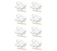 Uikdjgu Kit de Proyecto del Solar, PlanetModel Crafts 112 Bolas de Esferas de Poliestireno de Varios Tamaños para Proyectos de Escolar