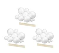 Uikdjgu Kit de Proyecto del Solar, PlanetModel Crafts 42 Bolas de Esferas de Poliestireno de Varios TamañOs para Proyectos de Escolar