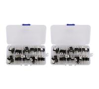 Uikdjgu Kit Surtido de Transistores Mosfet de la Serie IRF de 100 Piezas 10 Tipos, Incluido IRFZ44 / 510/520/530/540/640/740/840/3205/9540