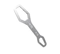 Uikdjgu Llave Torx Universal de 8-22 Mm, Placa de Llave de Gafas Ajustable Autoajustable, Llave Torx de Doble Cabeza, Herramientas Manuales