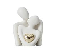 Uikdjgu Mini Estatua de Pareja, Soporte para TV, DecoracióN, Escultura Abstracta, ChucheríAs, DecoracióN del Hogar, Parejas, Amor, Oficina, EspectáCulo, Piezas, B