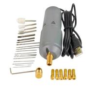 Uikdjgu Mini Taladro Eléctrico Taladro Manual Eléctrico Mini Herramienta Rotativa Inalámbrica Artes y Manualidades para Destornillador Perforador Eléctrico