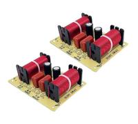 Uikdjgu Módulo de Filtro Cruzado HiFi de 150 W, Divisor de Frecuencia de Altavoz de 3 Vías para Altavoz Doméstico DIY, Agudos, Graves Medios