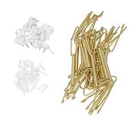 Uikdjgu Paquete de 10 Colgadores de Placas,Perchas de Placa Pared de 6 Pulgadas y Paquete de 10 de Pared,Compatibles Placas Decorativas de 5 una 7 Pulgadas,Placas Antiguas y Arte