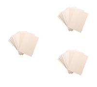 Uikdjgu Paquete de 30 Láminas de Madera Sin Terminar, Tablero Fino de Madera Laminada Encolada para Casas, Aviones, Barcos, Manualidades y Adornos DIY.
