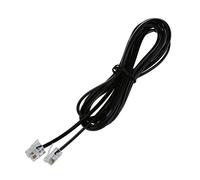 Uikdjgu RJ11 6P4C Cuerda Cable de Telefono Modem ADSL 2 Metros