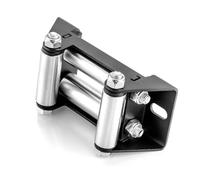 Uikdjgu Rodillo de Cabrestante Cable Guía Cable Guía con Instalación de Centros de Pernos Compatible con Cabrestantes ATV Accesorio UTV