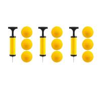 Uikdjgu Roundnet - Pelota de Juego Reemplazable Pelotas Competitivas Mini Voleibol Paquete de 9 con Bomba