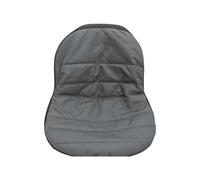 Uikdjgu Universal para Asiento de Tractor, Cortacésped, Acolchada, Cómoda, Bolsa de Almacenamiento, Mediana (Gris)