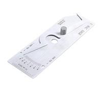 Uikdjgu V- Calibre de soldadura de borde mordido Calibrador de soldar solo metrico inspeccionar soldadura soldador