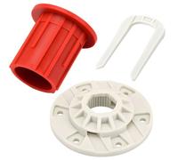 UIKGVX Canasta de repuesto para lavadora de tres ruedas compatible con múltiples ruedas, poliestireno permanente que garantiza una función eficiente