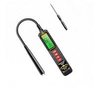 UIKGVX Herramienta analítica de líquido de frenos ABS permanente, uso extendido, alerta de baja potencia, múltiples pruebas, función de almacenamiento de datos, cuidado del automóvil y humedad