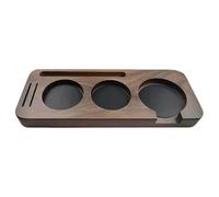 UIKGVX Soporte de madera de 51 mm para prensar café que proporciona un almacenamiento práctico y fácil mantenimiento