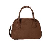 uikios Bolso de hombro de lujo inspirado en Corea, espacioso bolso cruzado con asa superior para mujeres y niñas, bolso cruzado para el trabajo y el uso diario, café, One Size