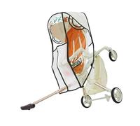 uikios Funda protectora para cochecito de bebé, protector de lluvia para cochecitos de bebé, resistente al viento, funda protectora para viajes al aire libre