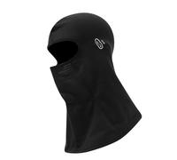 uikios Gorro de ladrón aislado con calentador de cuello para adultos, disfraz de fotografía de ciclismo, fiesta de Halloween, sombrero de forro polar resistente al viento, Negro largo., Talla única