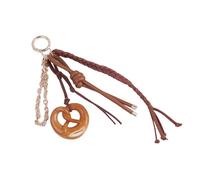 uikios Llavero con forma de comida para bolso, llavero ligero, portátil, colgante de bolsa de moda para regalo, llavero multiusos, Q1872 2