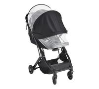 uikios Protector de toldo de red 2 en 1 para cochecitos, funda de privacidad transpirable y almacenamiento conveniente