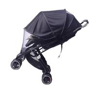 uikios Toldo plegable de red para cochecitos, suave, transpirable, protector de privacidad, fácil instalación