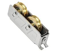 uikios Upgrades - Rodillos de ventana correderas para ventanas de acero/nailon, instalación sencilla para puerta corredera