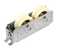 uikios Upgrades - Rodillos de ventana correderas para ventanas de acero/nailon, instalación sencilla para puerta corredera