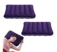 UILYNIU 2 Piezas Almohada Hinchable Almohada Camping Almohada de Viaje Reposacabezas Playa Almohadas Inflables Acampar Almohada Pequeña Acampar para Vacaciones Trekking Playa(2 Piezas)