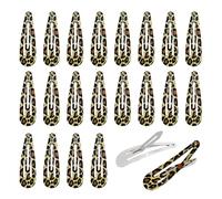 UILYNIU 20 Piezas Pinza de Pelo para Mujeres, Pinzas de Pelo Metal, Horquillas para Pelo, Clips de Pelo a Presión Antideslizantes 5cm, Clips pelo Mujer, Accesorios pelo para Niñas Mujer (Multicolor)