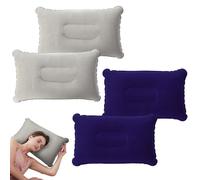 UILYNIU 4 Piezas Almohada Hinchable Almohada Camping Almohada de Viaje Reposacabezas Playa Almohadas Inflables Acampar Almohada Pequeña Acampar para Vacaciones Trekking Playa (4 Piezas)
