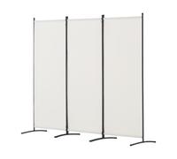 Uimoso Biombo plegable de 3 paneles para dividir espacios, 228x52x184 cm