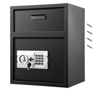 Uimoso Caja Fuerte de Forma Cajón para Objetos Valiosos 36x30x45 cm con Llave
