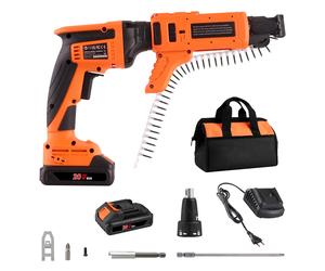 Uimoso Destornillador Placo 20V Potencia Automática 4200 rpm para Placas de Yeso