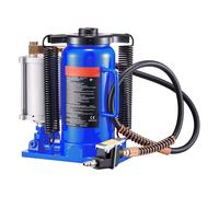 VEVOR Gato Hidráulico de Botella, Capacidad 20 T, Rango de Elevación 260-495 mm, Neumático/Manual, Resistente, Soldado, con Bomba para Automóviles, Camionetas, Vehículos Recreativos, SUV, Azul